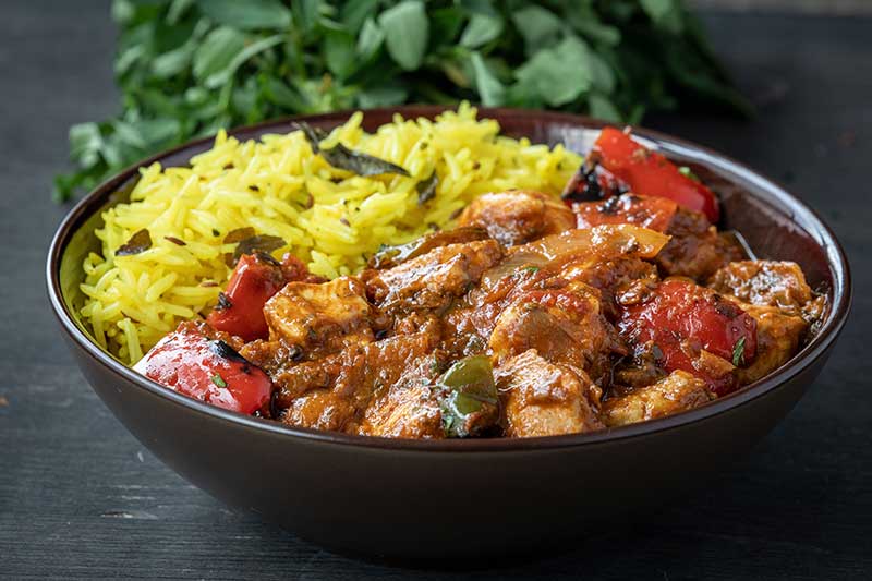 chicken & roasted vegetable jalfrezi chicken & roasted vegetable jalfrezi