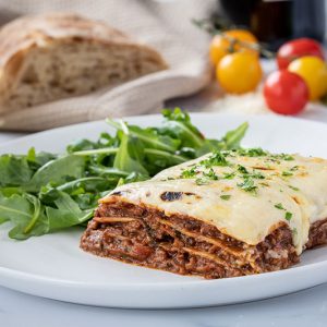 beef lasagne with chianti