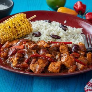 Chicken In Jamaican Style Jerk Sauce
