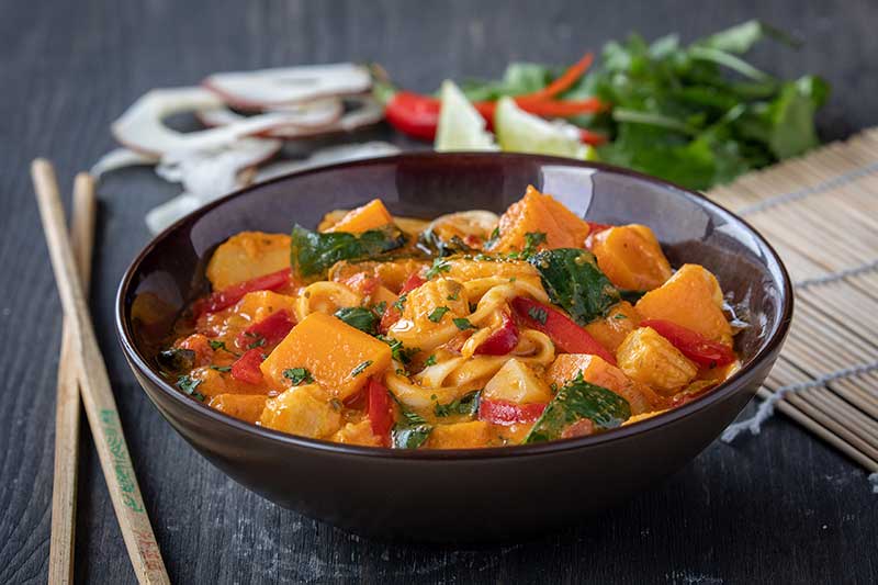 Mango & Lemongrass Vegetable Laksa