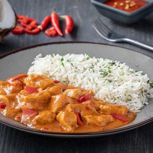 sriracha & coconut chicken curry